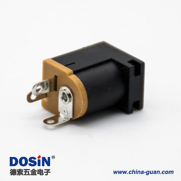 DC電源公座不帶屏蔽插孔貼片焊接直式連接器 DC電源公座不帶屏蔽插孔貼片焊接直式連接器