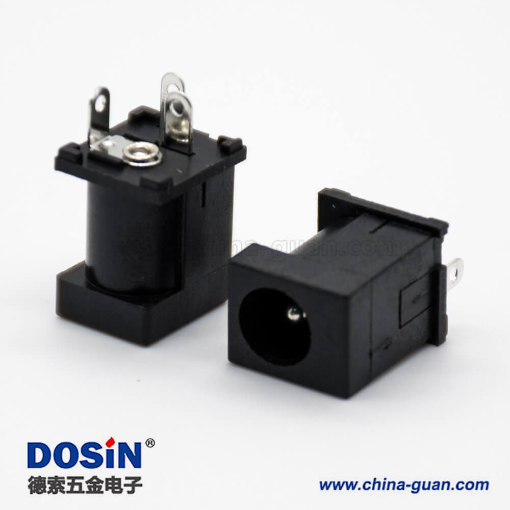 立式DC插座公不帶屏蔽插孔貼片焊接直式5.5*2.1毫米電源連接器 立式DC插座公不帶屏蔽插孔貼片焊接直式5.5*2.1毫米電源連接器