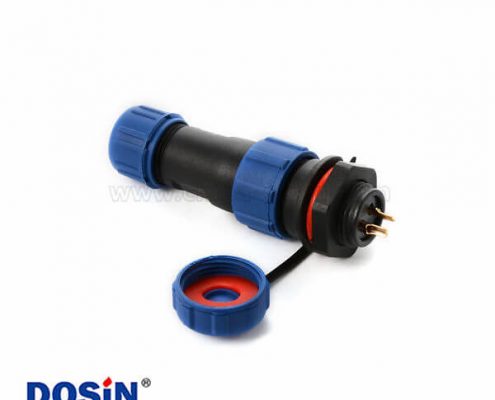 SP13 航空插頭插座 2芯 IP68防水連接器