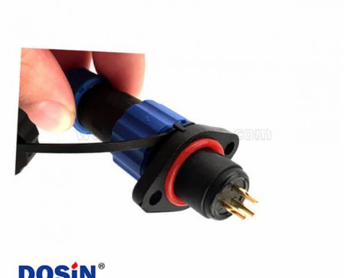 SP系列防水接頭13MM 5芯航空插頭插座連接器