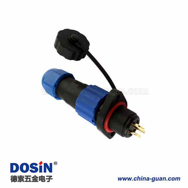 威浦LED航空插頭連接器SP13-6芯