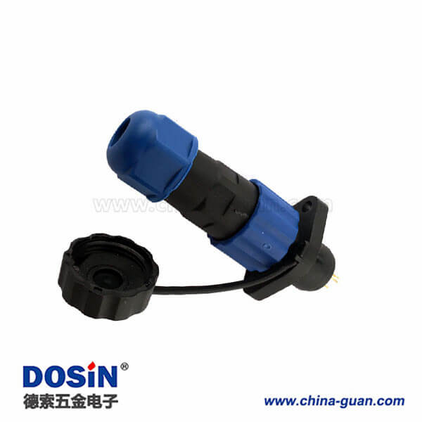 防水小型連接器替代威浦SP13圓形航空插頭7芯
