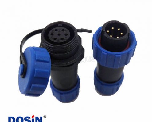 SP13-7 7芯 5A 對接防水連接器