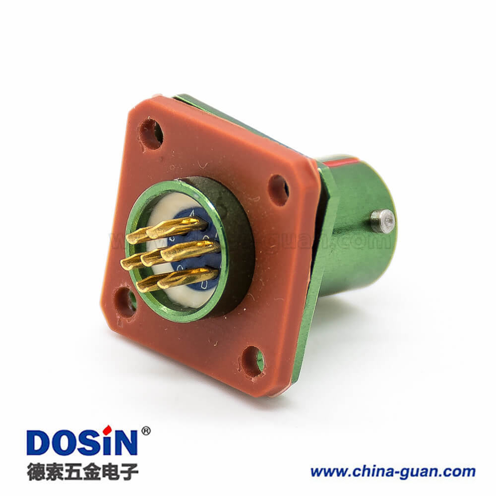 圓形電連接器Y50EX卡口連接母插頭焊接公插座焊杯7芯直式四孔法蘭公母對(duì)接一套 圓形電連接器Y50EX卡口連接母插頭焊接公插座焊杯7芯直式四孔法蘭公母對(duì)接一套