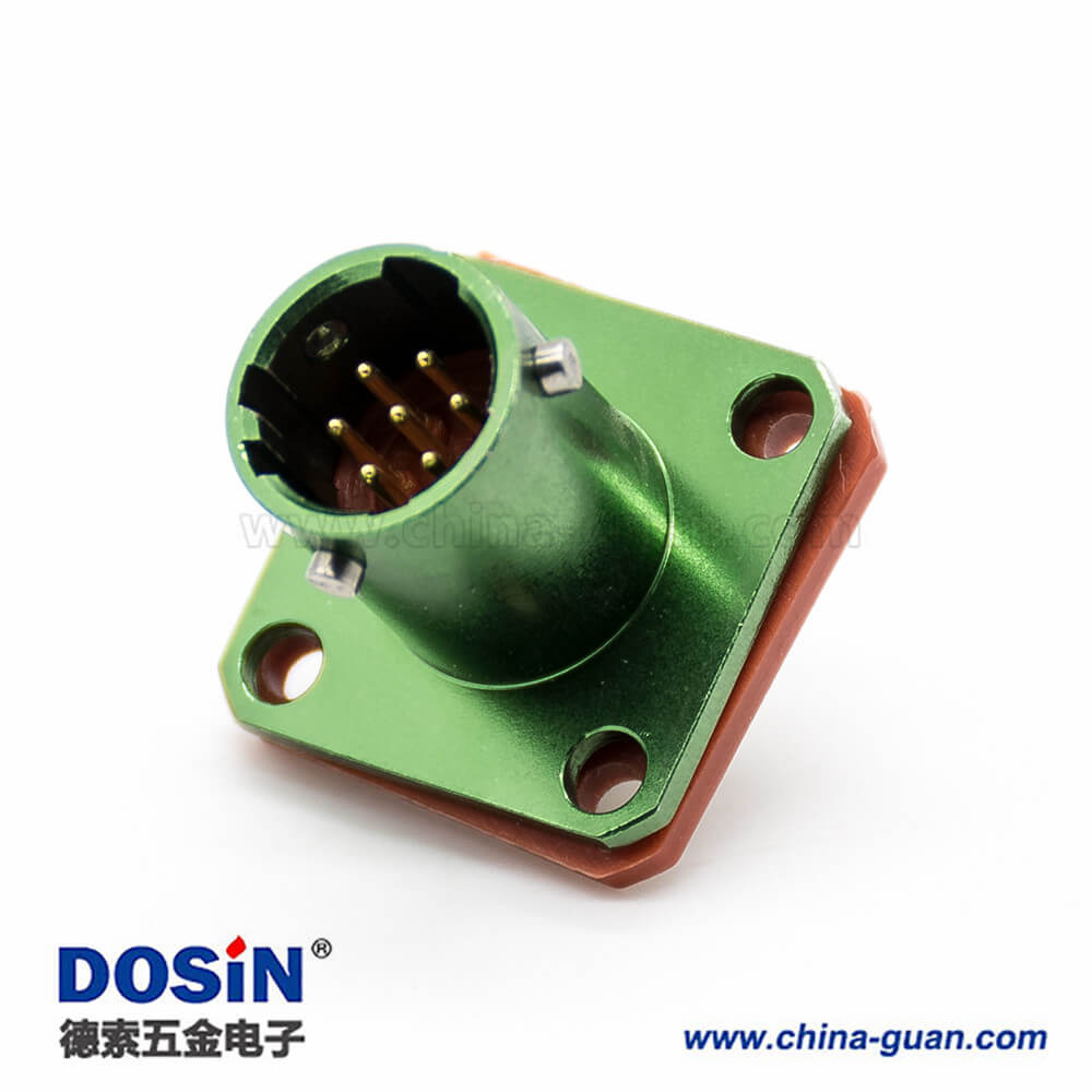 圓形電連接器Y50EX卡口連接母插頭焊接公插座焊杯7芯直式四孔法蘭公母對(duì)接一套 圓形電連接器Y50EX卡口連接母插頭焊接公插座焊杯7芯直式四孔法蘭公母對(duì)接一套