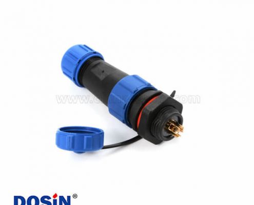 防水連接器 SP13-3 3芯 5A 公母插頭插座