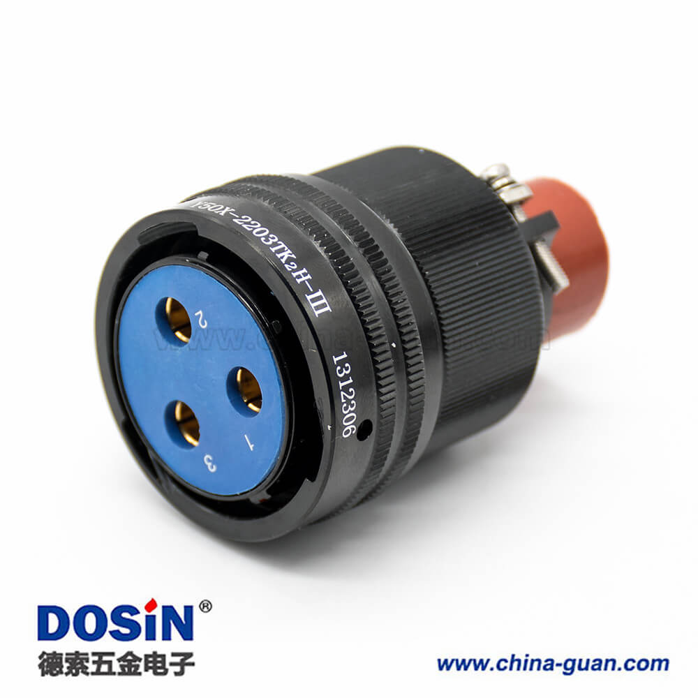 Y50X連接器22殼體號(hào)卡口連接插頭&插座3芯公母對(duì)接面板安裝焊杯直式黑色陽(yáng)極化 Y50X連接器22殼體號(hào)卡口連接插頭&插座3芯公母對(duì)接面板安裝焊杯直式黑色陽(yáng)極化