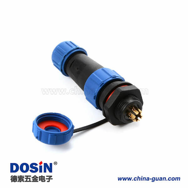 SP1310 防水航空插頭插座 SP13-6 6芯 5A 防水連接器