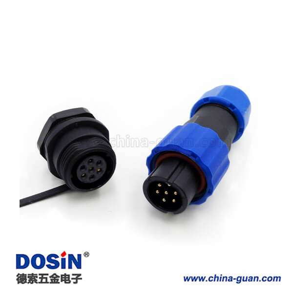 SP13-7 7芯 5A 防水連接器