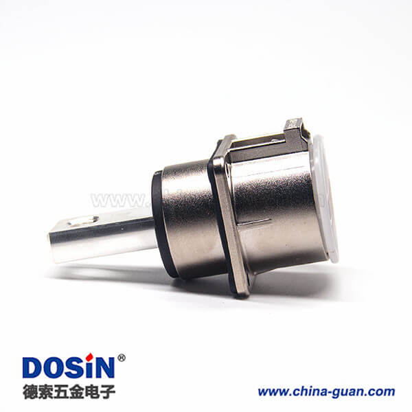 高壓電插座金屬單芯8mm直式互鎖連接器電流200A 高壓電插座金屬單芯8mm直式互鎖連接器電流200A