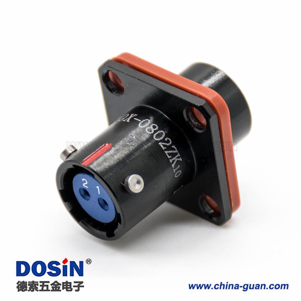 Y50X系列圓形電連接器2芯直式接線焊杯四孔法蘭卡口連接08殼體號(hào)公插頭母插座一套 Y50X系列圓形電連接器2芯直式接線焊杯四孔法蘭卡口連接08殼體號(hào)公插頭母插座一套