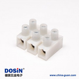 H型接線端子貫通式白色焊接式穿墻面板安裝