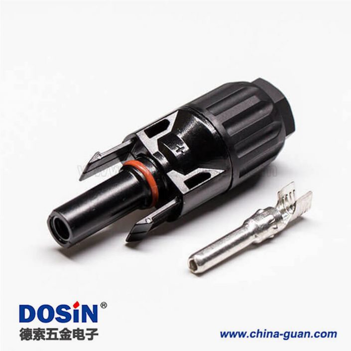 MC4連接器接線面板安裝一公一母一套防水