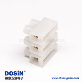 三位端子臺(tái)8.00mm白色穿墻式焊接貫通式端子端子接線 三位端子臺(tái)8.00mm白色穿墻式焊接貫通式端子端子接線