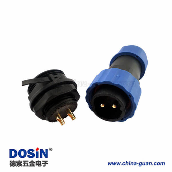 SP21航空連接器4芯航空插頭插座防水
