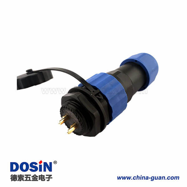 SP21圓形航空插頭插座5芯防水連接器