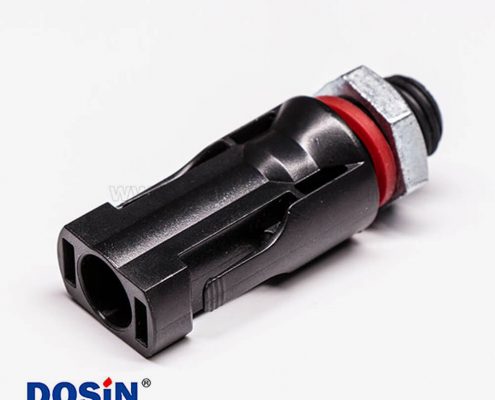 板端Mc4連接器母頭太陽能防水