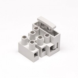灰色接線端子2×3孔焊接式端子連接器