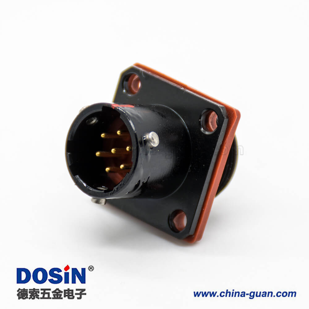 Y11P公母對(duì)接連接器卡口連接面板安裝接線焊接焊杯直式4孔法蘭 Y11P公母對(duì)接連接器卡口連接面板安裝接線焊接焊杯直式4孔法蘭