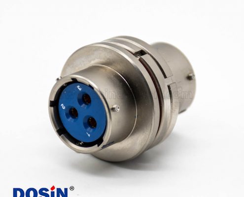 XCE電連接器22殼體防水轉(zhuǎn)接座公轉(zhuǎn)母3芯直式卡口連接化學(xué)鍍鎳