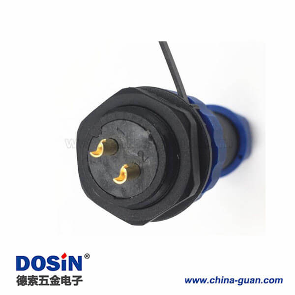 SP2110 9芯航空插頭圓形連接器 開孔21mm 防水 IP68