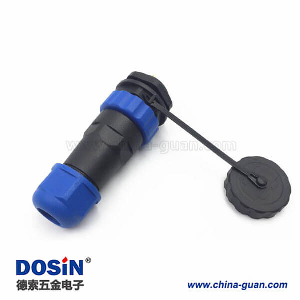 航空插頭連接器SP21系列12芯電纜插頭防水IP68