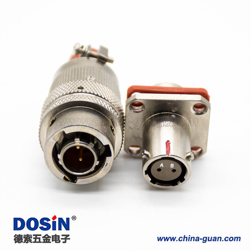 YGD系列電連接器08殼體2芯卡口連接接線插座焊杯4孔法蘭插頭焊接直式鋁合金 YGD系列電連接器08殼體2芯卡口連接接線插座焊杯4孔法蘭插頭焊接直式鋁合金