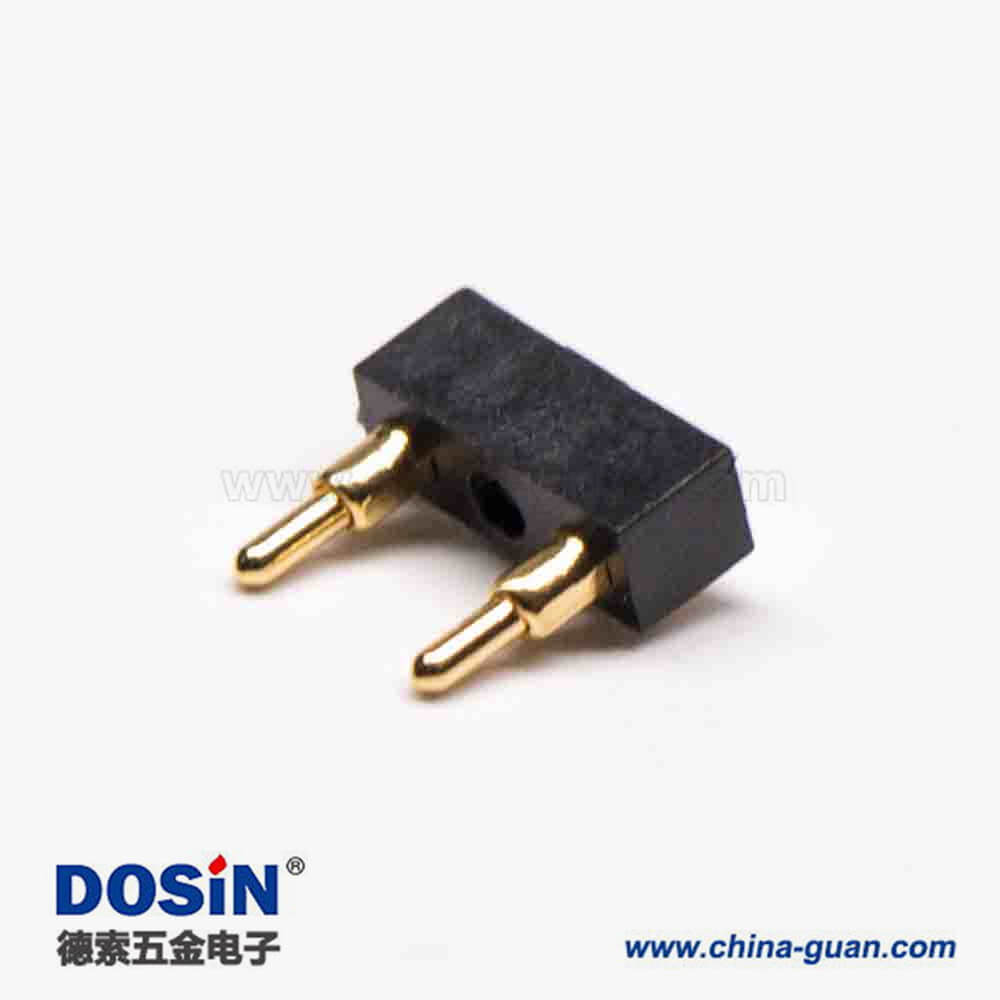 電池連接器 Pogopin2芯5MM間距焊接式多Pin系列F型 電池連接器 Pogopin2芯5MM間距焊接式多Pin系列F型