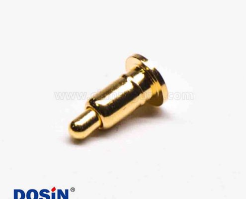 側(cè)放式Pogo Pin連接器異形系列鍍金黃銅R型單芯