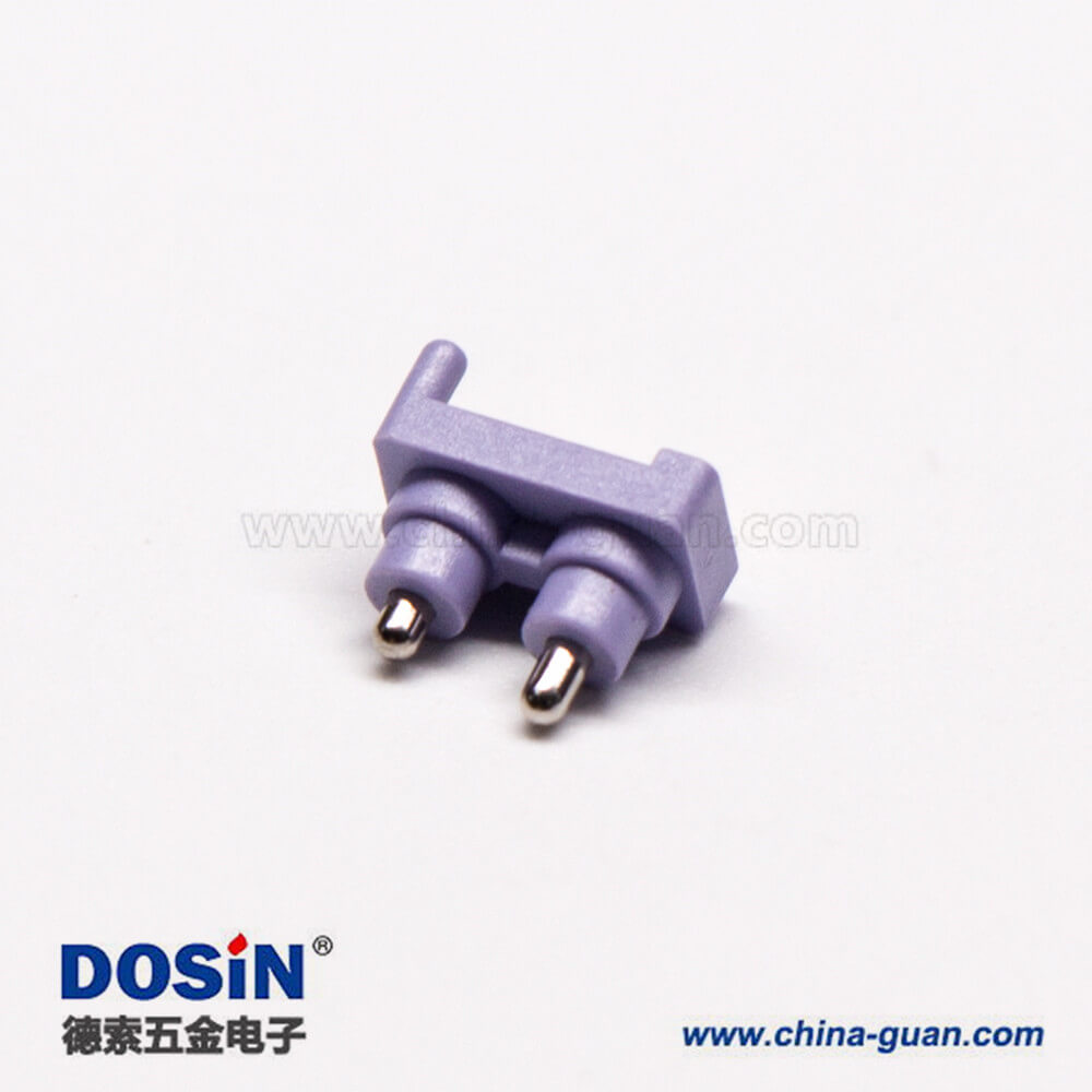 彈簧定位針多Pin單頭2芯單排側(cè)放式3.5MM間距普通PogoPin連接器 彈簧定位針多Pin單頭2芯單排側(cè)放式3.5MM間距普通PogoPin連接器