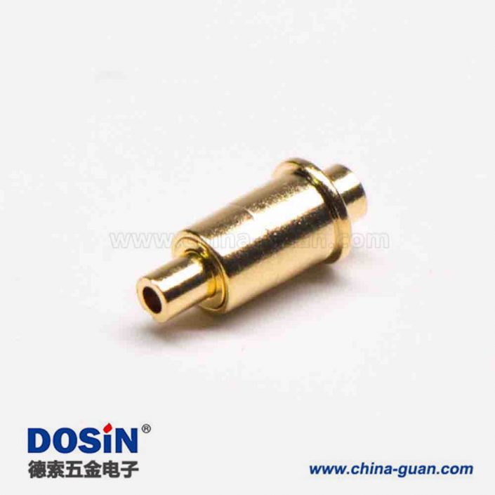Pogo Pin針管異形系列黃銅單芯鍍金插件式連接器 Pogo Pin針管異形系列黃銅單芯鍍金插件式連接器