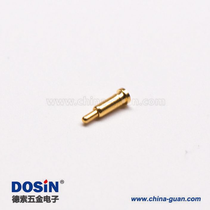 Pogo Pin頂針異形系列焊接鍍金R型單芯連接器 Pogo Pin頂針異形系列焊接鍍金R型單芯連接器