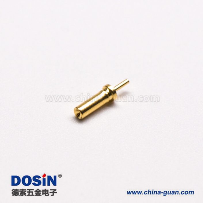 單頭Pogo Pin異形系列T型鍍金黃銅連接器 單頭Pogo Pin異形系列T型鍍金黃銅連接器
