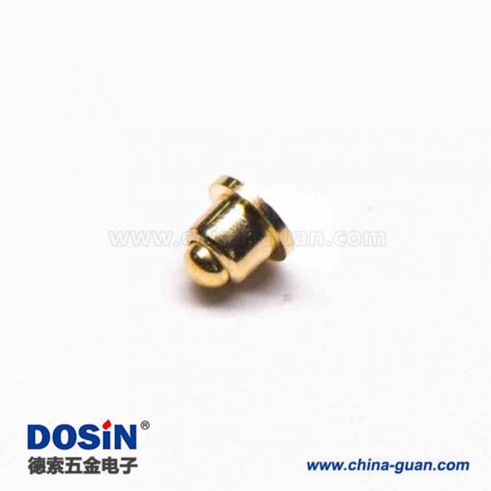 Pogo Pin電鍍金異形系列單頭黃銅側(cè)放式直式連接器 Pogo Pin電鍍金異形系列單頭黃銅側(cè)放式直式連接器