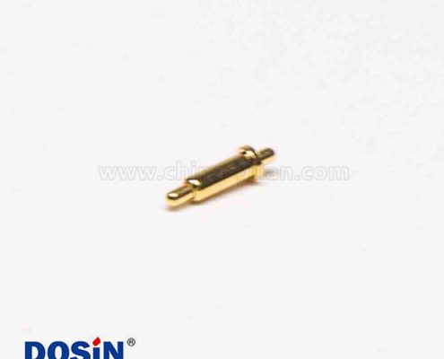 Pogo Pin小型彈簧針黃銅鍍金連接器插件式異形系列