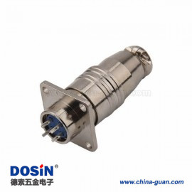 1 航空插頭XS16 4芯快速連接器方插座