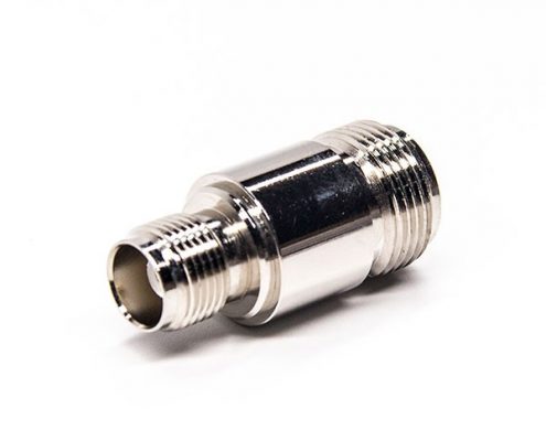 n母頭轉(zhuǎn)tnc母頭直式180度轉(zhuǎn)接頭鍍鎳