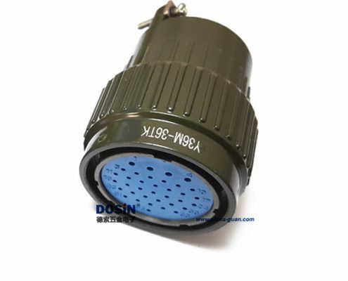 Y36M系列快速連接式航插Y36M-36TK 36芯圓形連接器