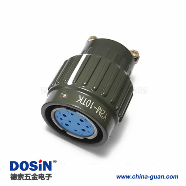 航空插頭Y2M10芯快速連接器