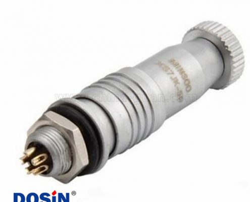 XS7-5芯開孔7mm 推拉式航空插頭 XS7-5P