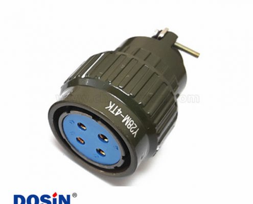 Y28M-4TK 4芯航空插頭 線纜連接頭