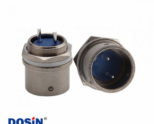 XS16推拉式連接器快速插拔航空插頭2芯卡扣式插座