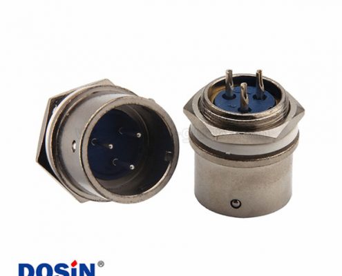 XS16 3芯公頭航空插座快速推拉式