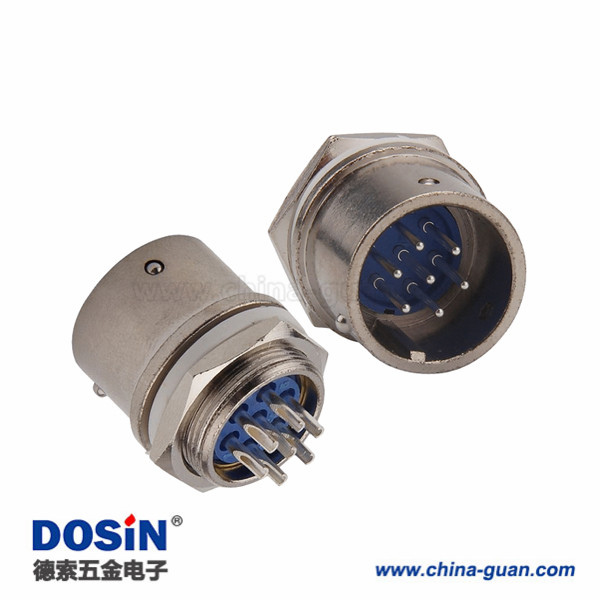 XS16 7芯航空插座圓形電連接器