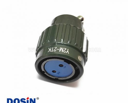 Y2M-2TK航空插座接插件2芯 21MM直徑圓形連接器