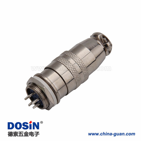 207 航空插頭插座XS16 5芯公母套裝圓形電連接器