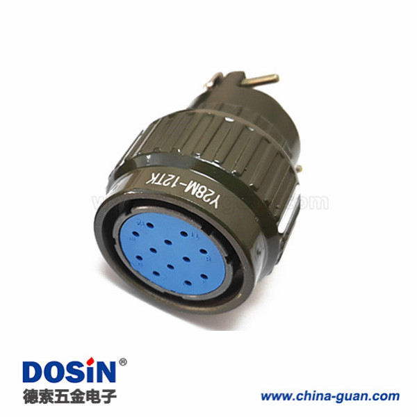 Y28M-12TK 航空插頭 連接器 Y28M 12芯 Y2M-12芯