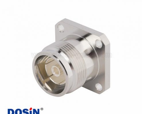 直式4.3 10接頭四孔法蘭半剛性低PIM設(shè)計接.141"線