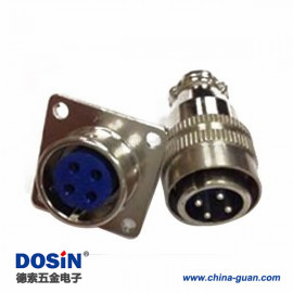 7036 XS16 4芯反裝方型卡扣航空插頭圓形連接器