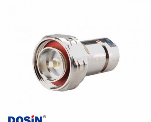 7/16DIN公頭鉗位焊接連接器，用于1/2“環(huán)形電纜